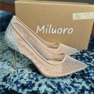 Miluoro| Rhinestone| Size 8.5
